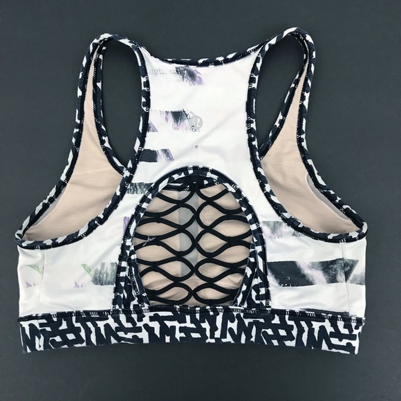 Lululemon Size 6 Sweaty or Not Sport Bra Abstract - Picture 1 of 6